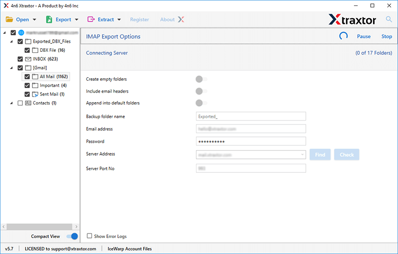 IceWarp to Exchange Server Migration Tool 