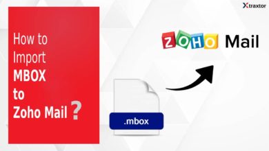 Import MBOX to Zoho Mail