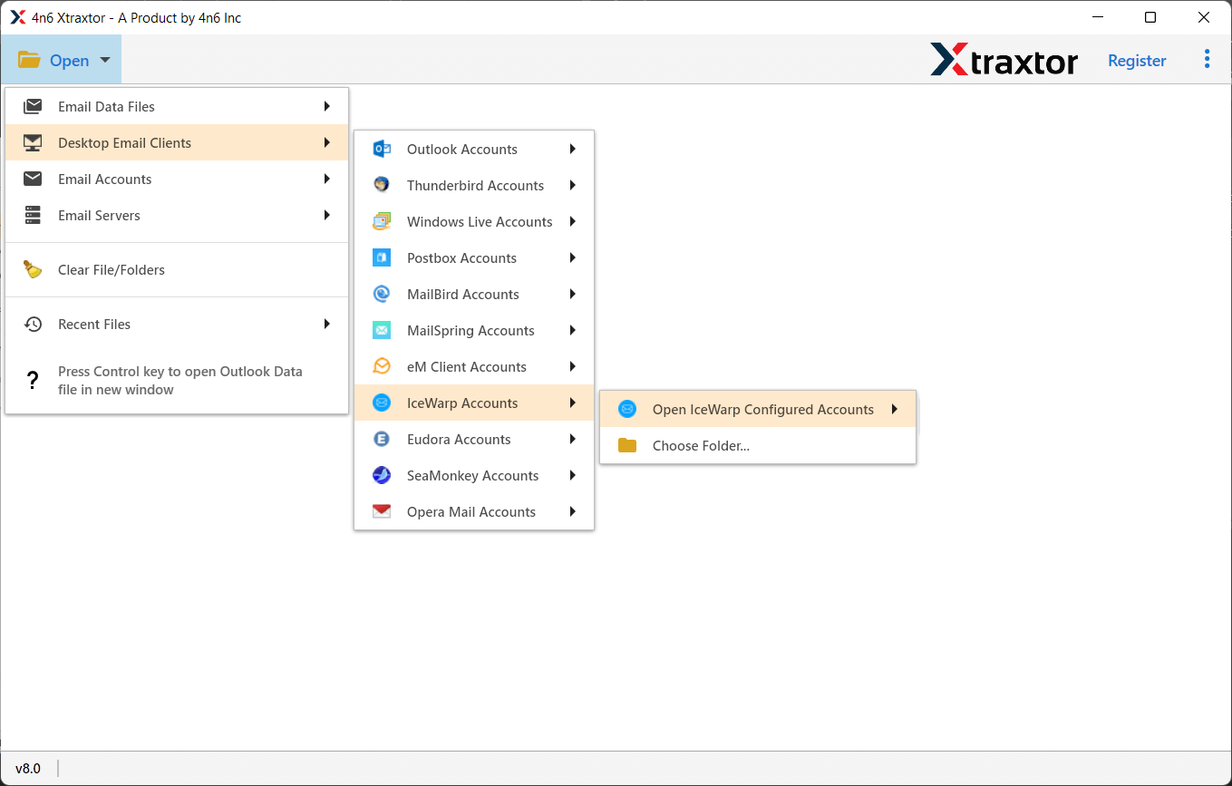 icewarp to gmail migration