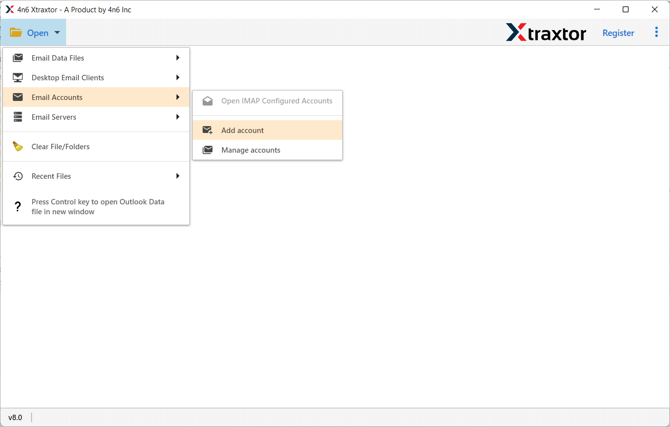 export Outlook Gmail emails to PST