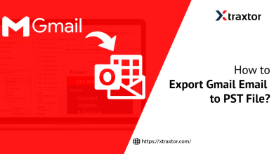 export gmail email to pst file