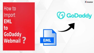 Import EML to GoDaddy