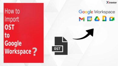 Import OST to Google Workspace