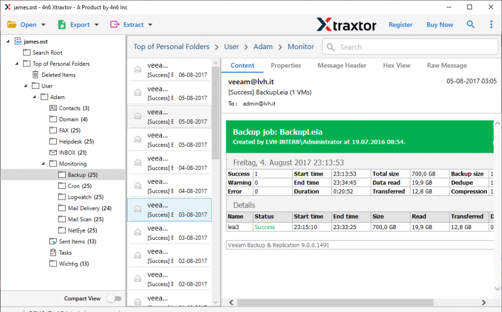 Import OST File to Rackspace