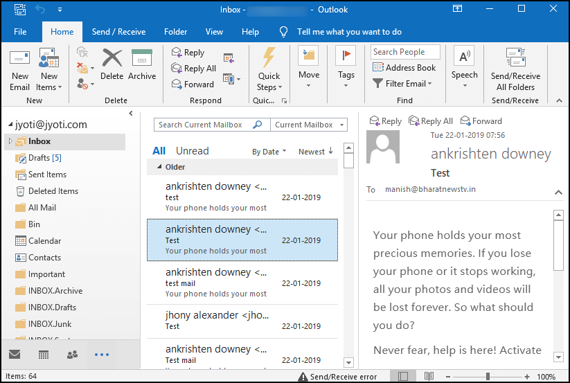 Export Outlook Emails to PDF