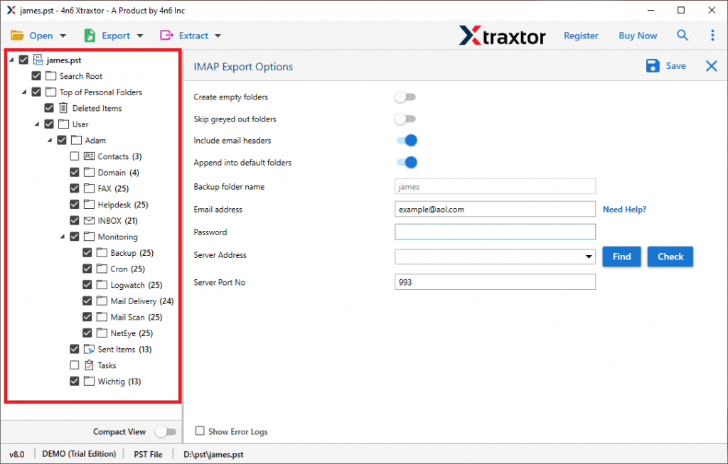 Transfer OST Emails to Outlook.com