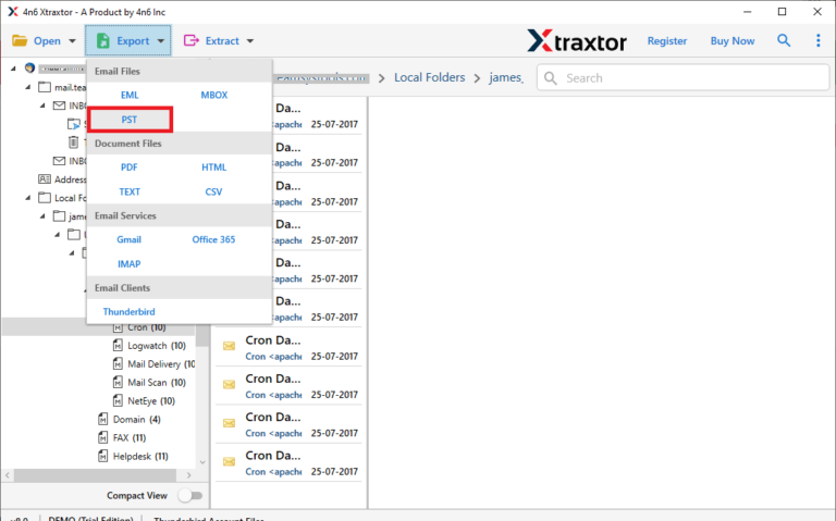 How to Export Thunderbird Emails to Outlook Instantly?