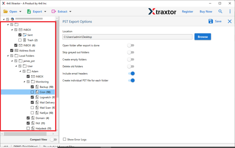 How to export thunderbird emails to outlook instantly 