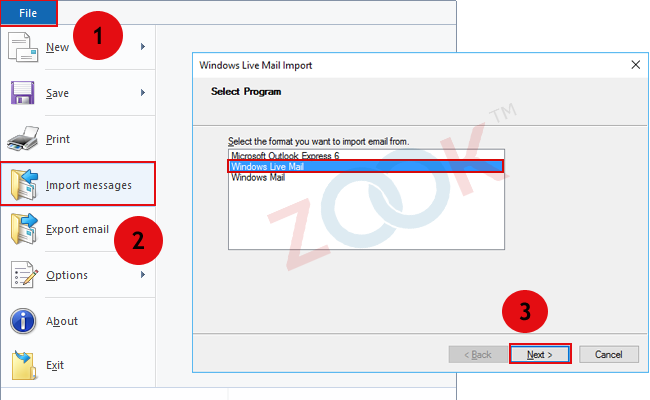 import eml to gmail