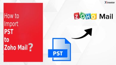 Import PST to Zoho Mail