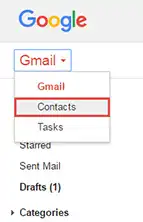Import contacts from OLM files to Gmail