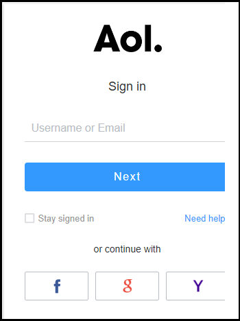 Backup AOL Mail account to PC