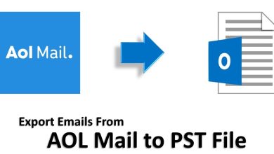 Export AOL Email to PST File