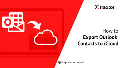 Export Outlook Contacts to iCloud