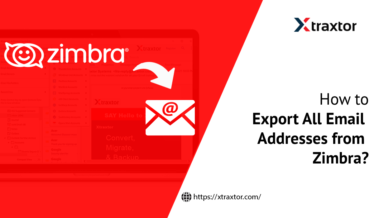 How To Export All Email Addresses From Zimbra 