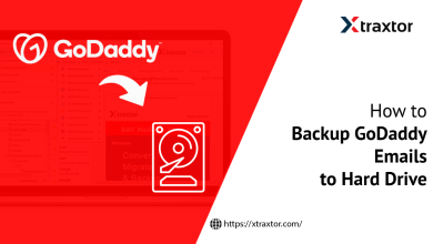 Backup GoDaddy Emails to Hard Drive