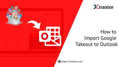 Import Google Takeout to Outlook