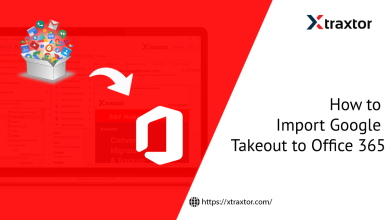 Import Google Takeout to Office 365