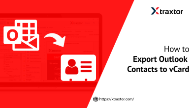Export Outlook Contacts to VCF