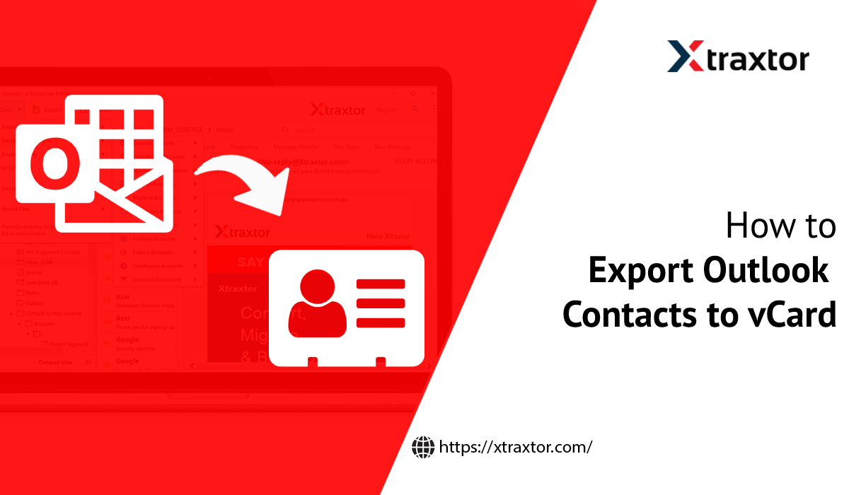Export Outlook Contacts to VCF