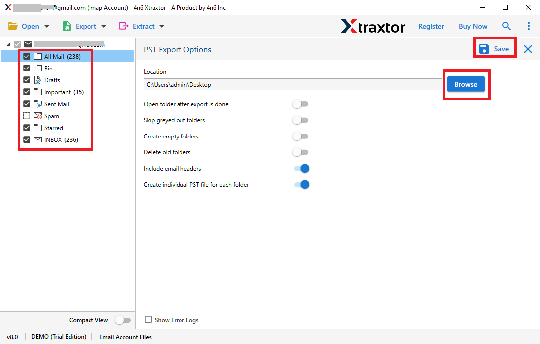 Export SiteGround Email to PST