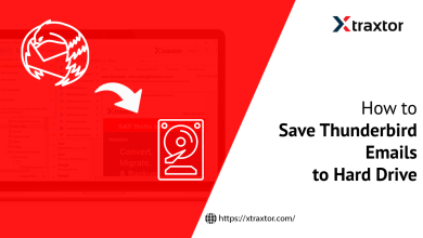 Save Thunderbird Emails to Hard Drive