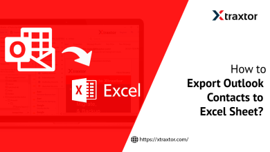 Export Outlook Contacts to Excel Sheet