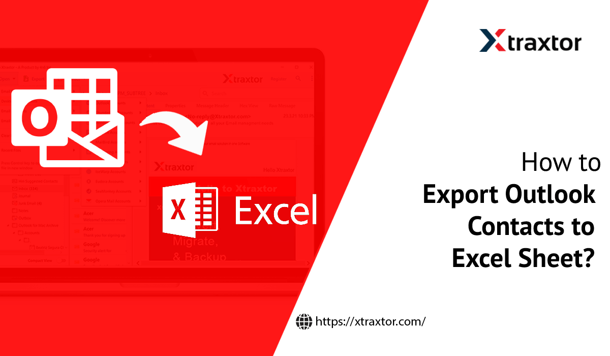 How To Export Outlook Contacts To Excel Sheet 