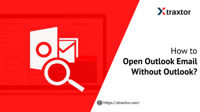 Open Outlook email without Outlook