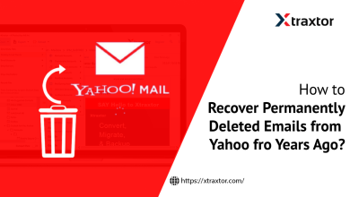 Recover Permanently Deleted emails from Yahoo from years ago