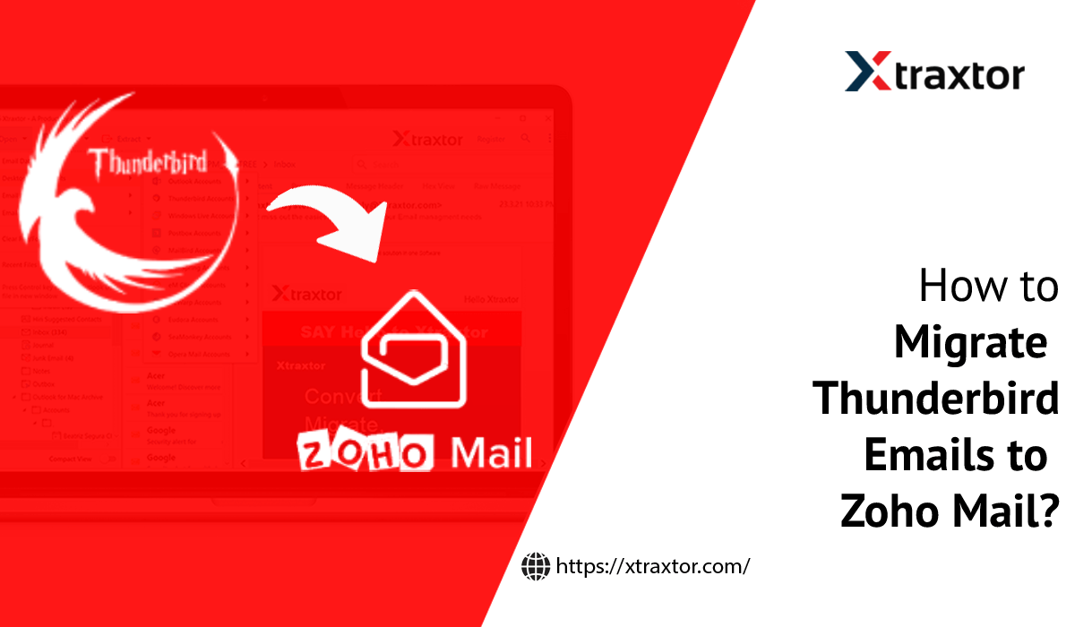 migrate thunderbird emails to Zoho mail?