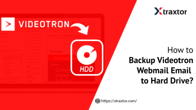 Backup Videotron Webmail email to Hard Drive