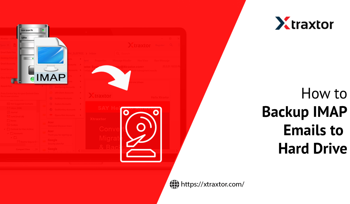 Backup IMAP Emails to Hard Drive