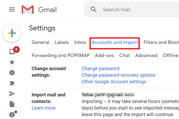 Migrate emails from Sky Mail to Gmail