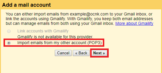 import QQ Mail to Gmail