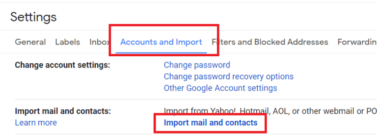 Transfer Emails from 126 Mail to Gmail