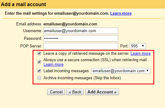 Migrate emails from Stofa mail to Gmail