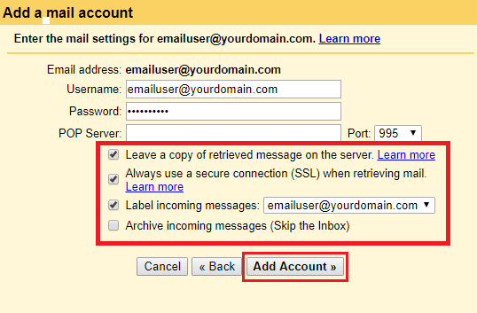 add QQ Mail to Gmail