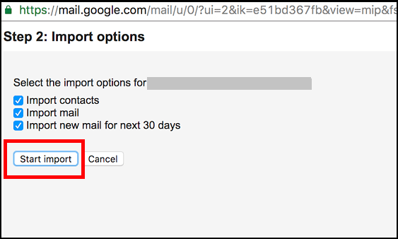 move Telstra email folder to Gmail