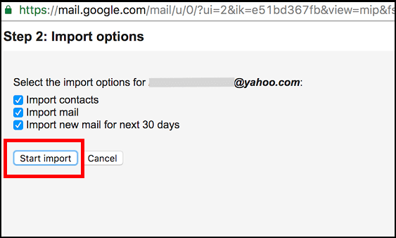 migrate Yahoo mail to Gmail