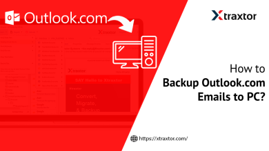 Backup Outlook.com Emails to PC