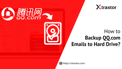 Backup QQ.com emails to Hard Drive
