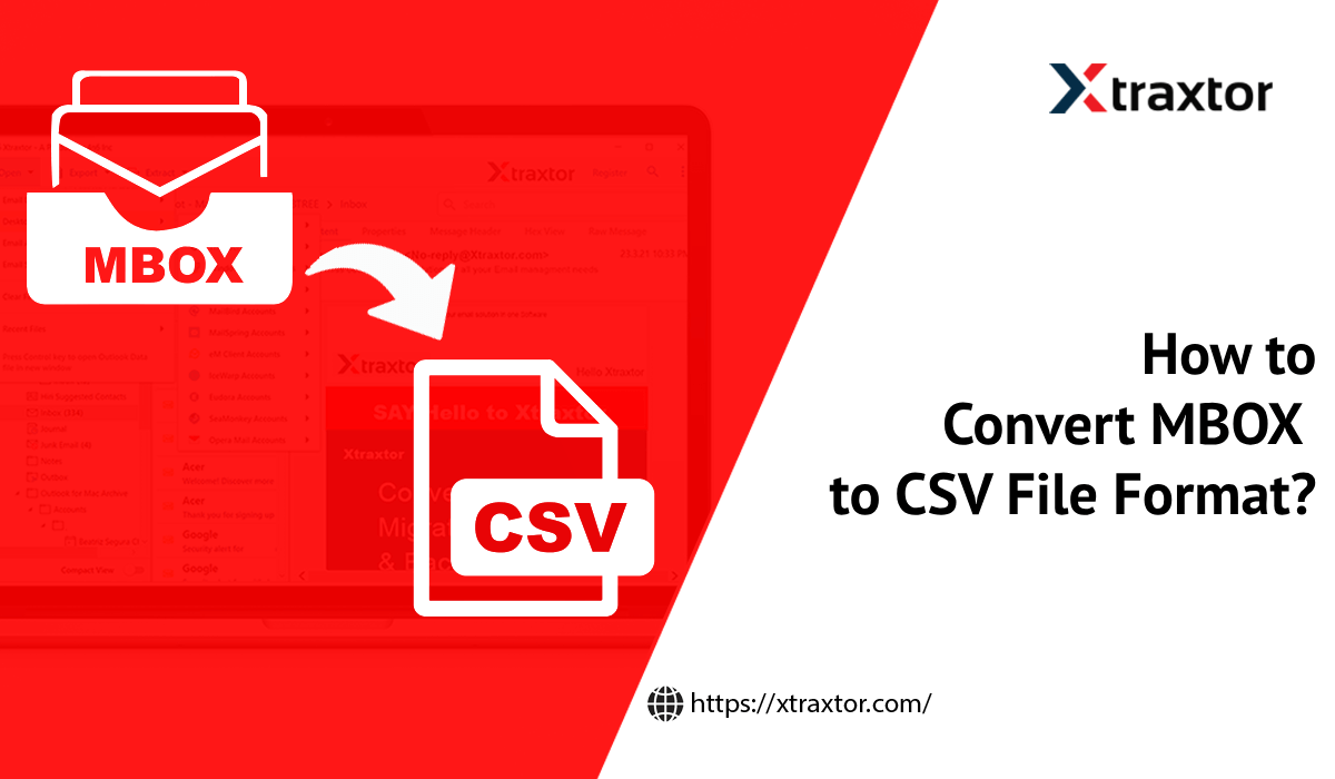 Convert MBOX to CSV File format