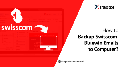 Backup Swisscom Bluewin emails to Computer