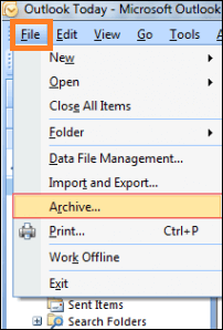 Split large PST file into multiple smaller parts