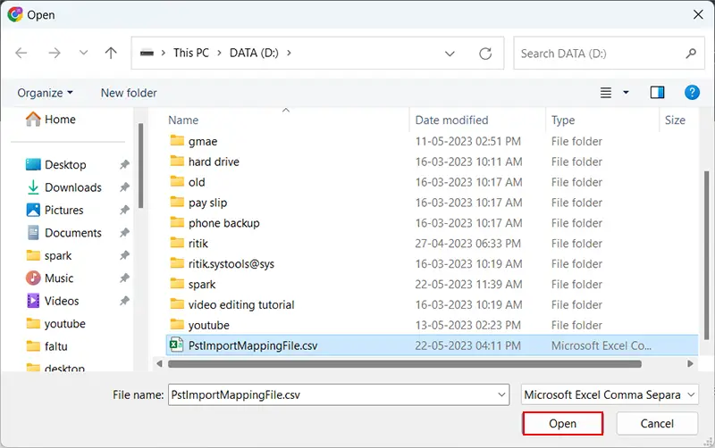 Import PST to shared mailbox office 365