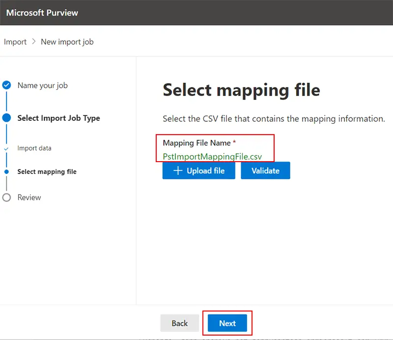 Import PST to shared mailbox office 365