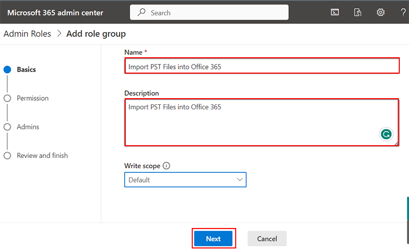 Import PST files to Shared mailbox in Microsoft 365