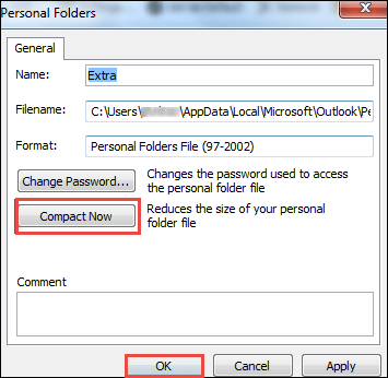 Split Large Pst file