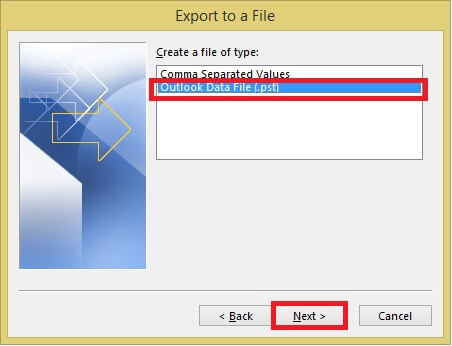 Split PST file into multiple smaller parts